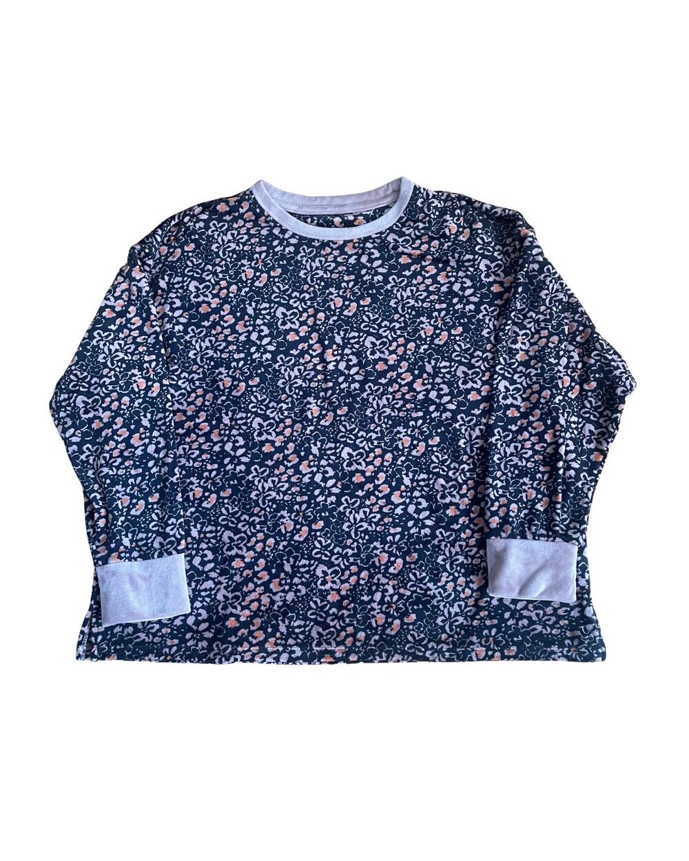 Cuddl Duds Soft Top Pattern Women 1X #0349
